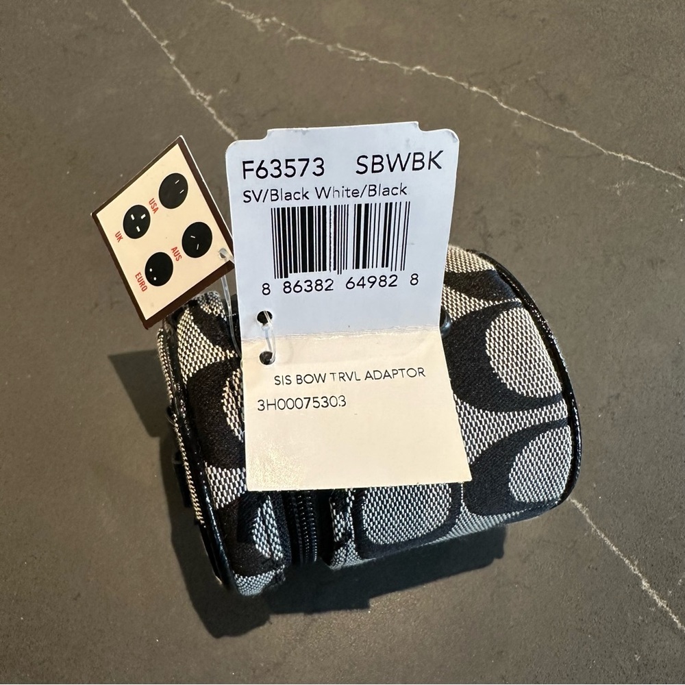 Coach | Travel Adapter and Case - Picture 7 of 9